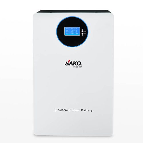 Lithium battery in use